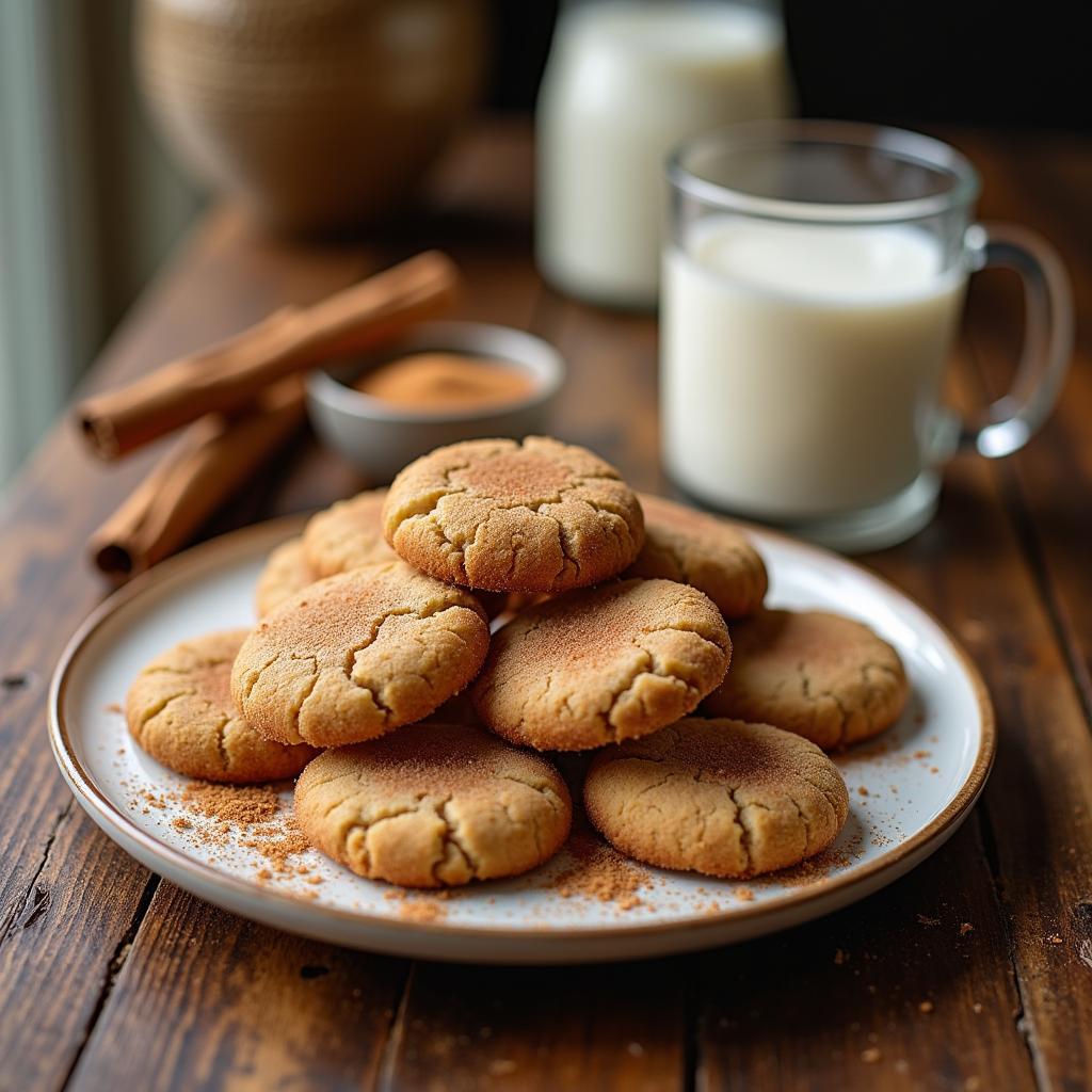 Vegan Snickerdoodle Bliss Cookies