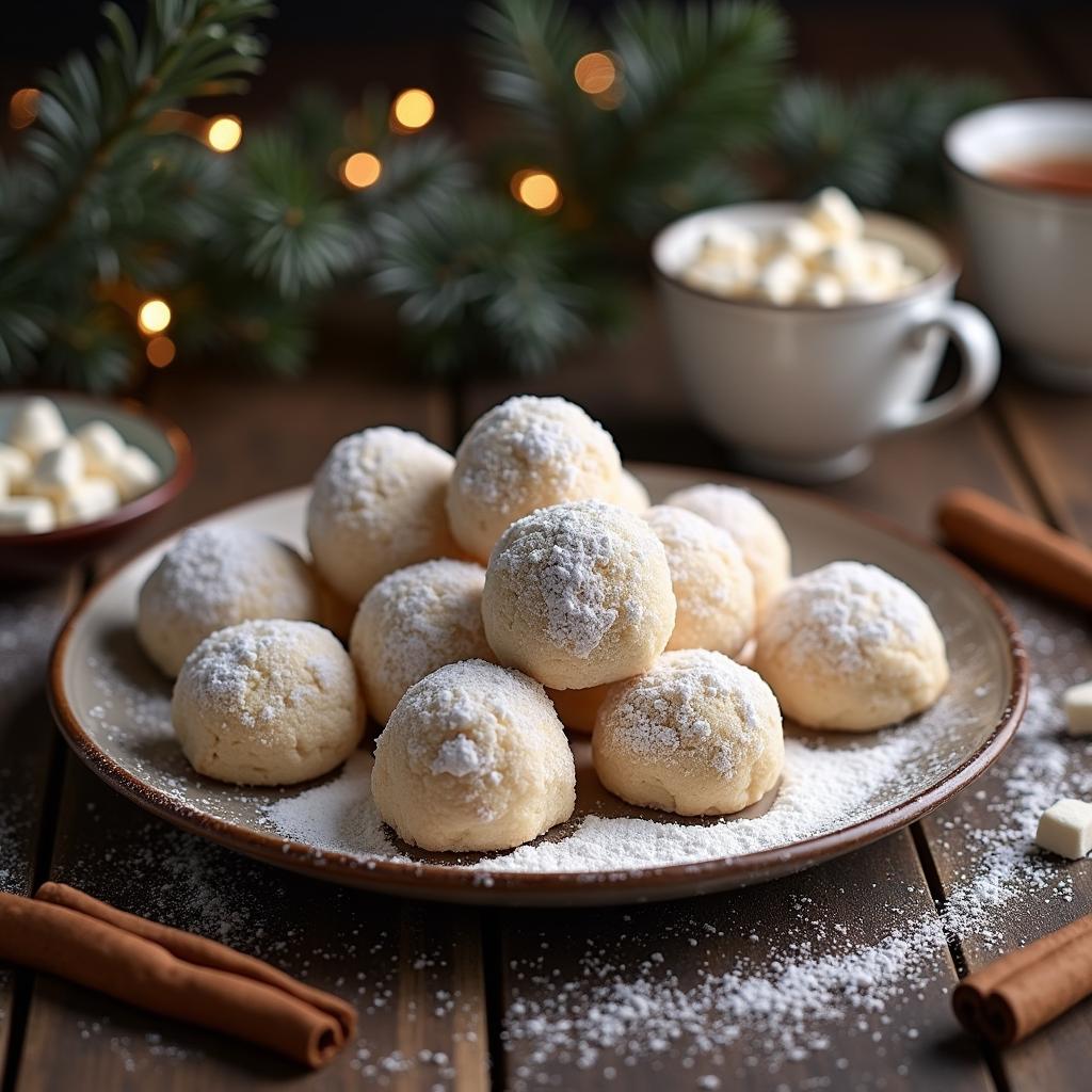 Vegan Snowball Cookies: A Delightful Winter Treat