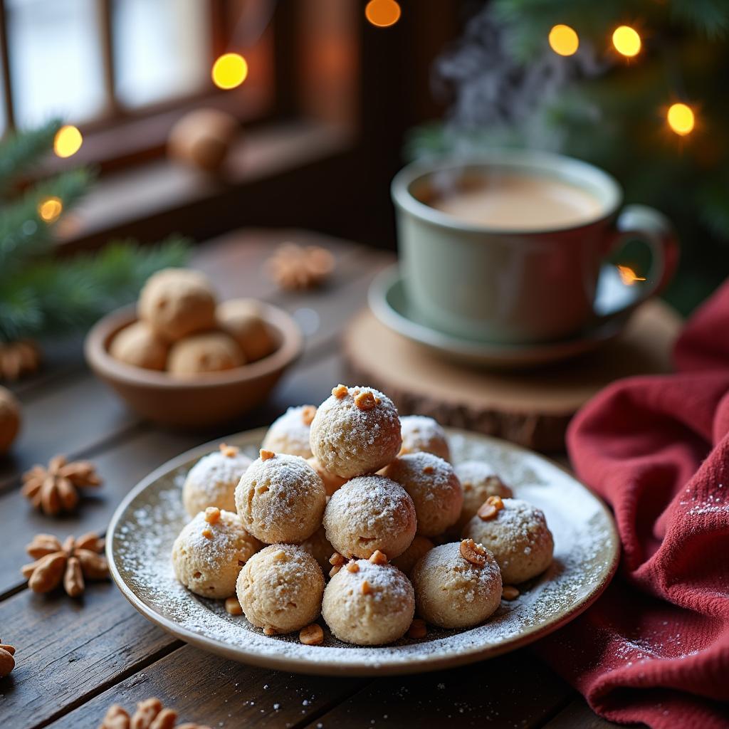 Vegan Snowball Cookies