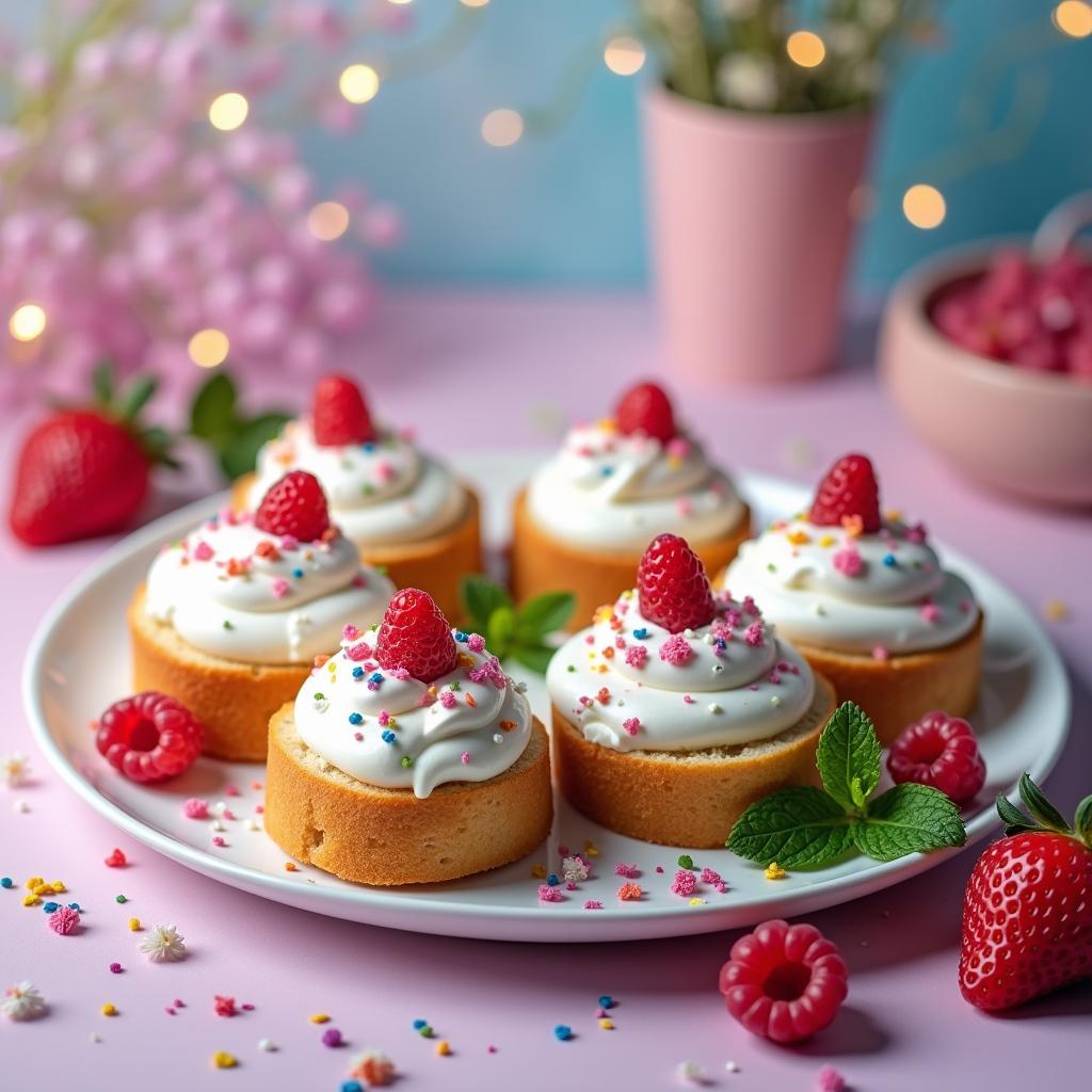 Whimsical Fairy Bread with a Twist