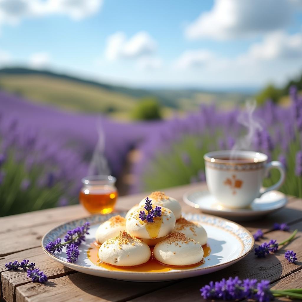 Whipped to Perfection: Lavender Honey Meringues