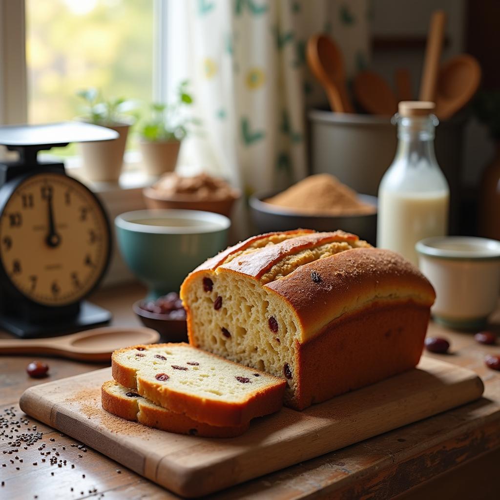 Wholesome Cinnamon Raisin Bread with Superfood Boost