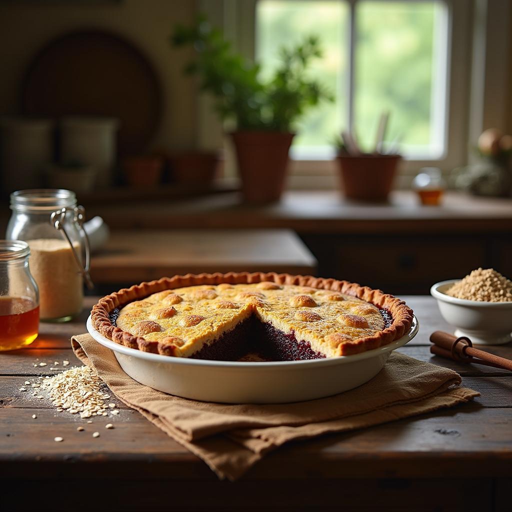 Wholesome Shoo Fly Pie with a Nutritional Twist